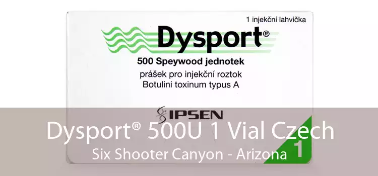 Dysport® 500U 1 Vial Czech Six Shooter Canyon - Arizona