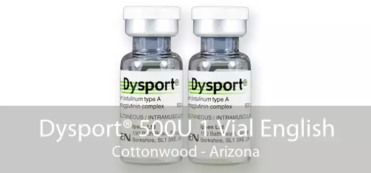 Dysport® 500U 1 Vial English Cottonwood - Arizona