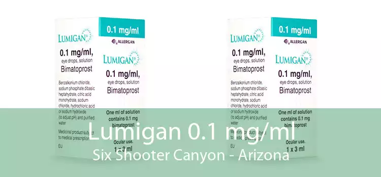 Lumigan 0.1 mg/ml Six Shooter Canyon - Arizona