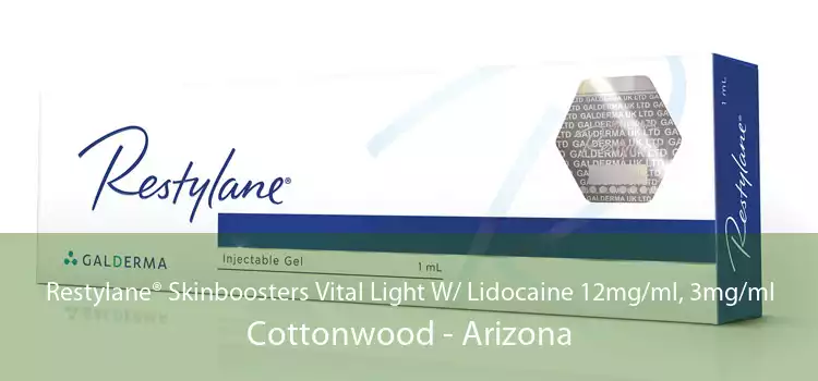 Restylane® Skinboosters Vital Light W/ Lidocaine 12mg/ml, 3mg/ml Cottonwood - Arizona