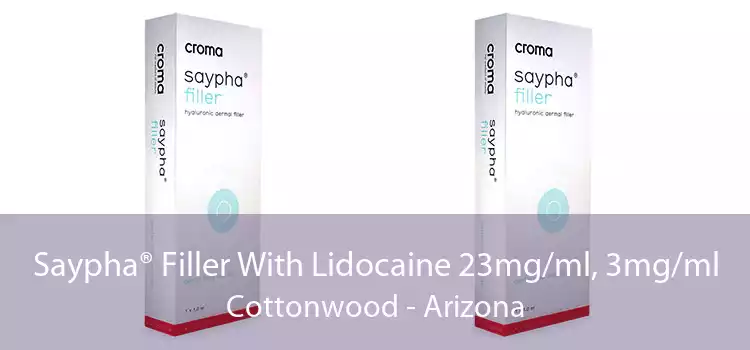 Saypha® Filler With Lidocaine 23mg/ml, 3mg/ml Cottonwood - Arizona