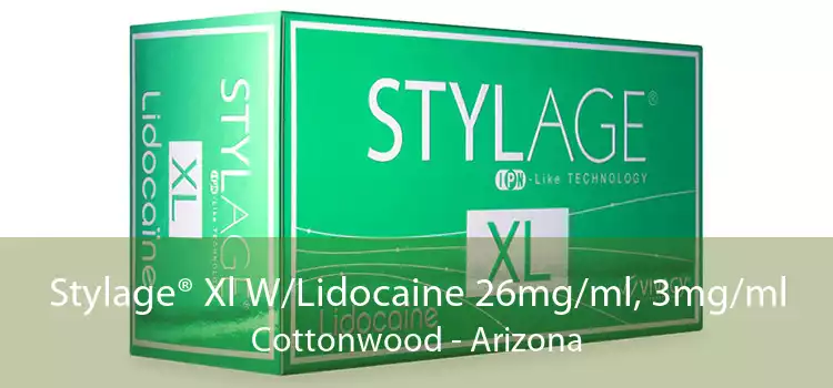 Stylage® Xl W/Lidocaine 26mg/ml, 3mg/ml Cottonwood - Arizona