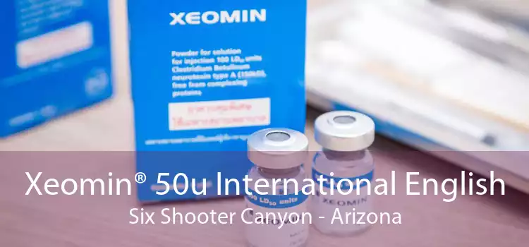 Xeomin® 50u International English Six Shooter Canyon - Arizona
